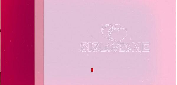  SisLovesMe - Stepsis Strips Down for Stepbro
